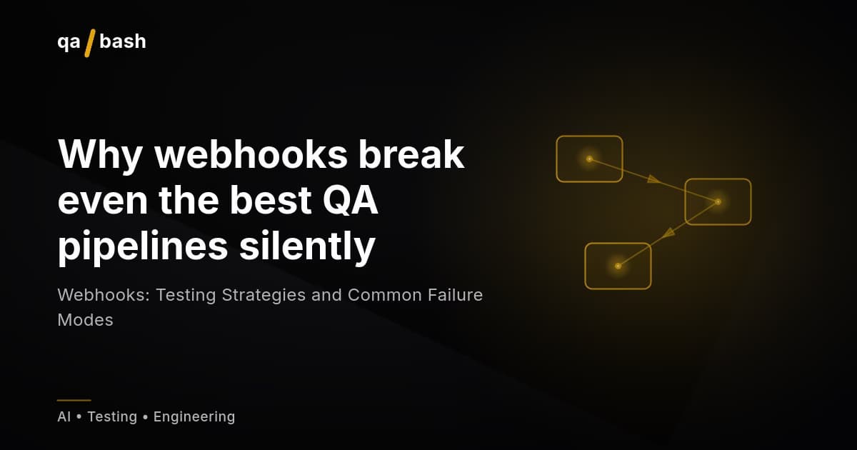 Webhooks: Testing Strategies and Common Failure Modes
