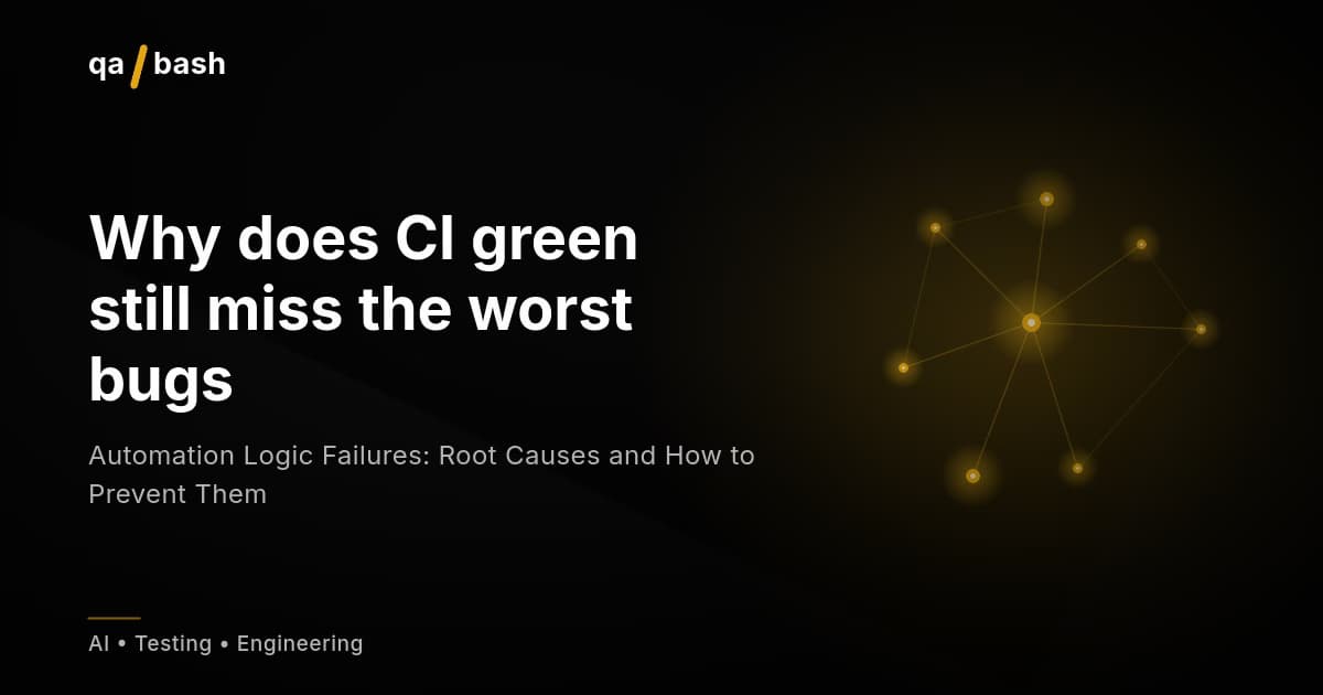 Automation Logic Failures: Root Causes and How to Prevent Them