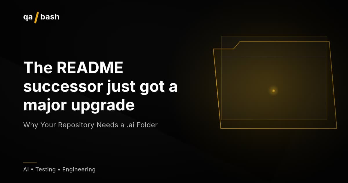 Why Your Repository Needs a .ai Folder