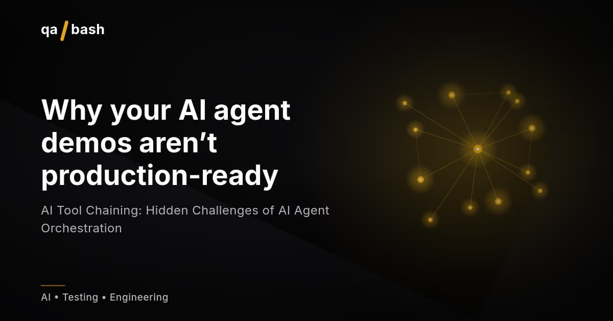 AI Tool Chaining: Hidden Challenges of AI Agent Orchestration