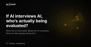 When the AI Interviewer Meets the AI Candidate: What Are We Actually Hiring For?